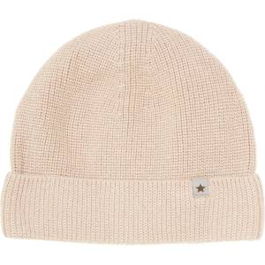 Huttelihut Детска зимна шапка (beanie) Huttelihut Kid's Beanie Wool Knit Beanie - Sand Melange - размер 55 cm (904-5559-0516)