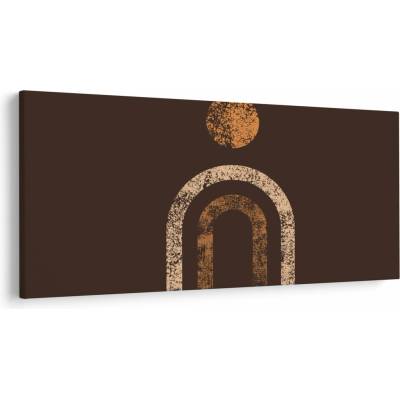 Obraz - Oranžové oblúky N⁰1, jednodielne 200x100 cm
