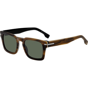 HUGO BOSS Слънчеви очила Boss Men's Round Sunglasses - Brown Black