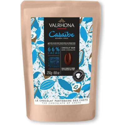 Valrhona Feves Caraibe 66% 250 g