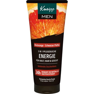 Kneipp Men sprchový gél červený pomaranč 200 ml