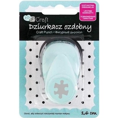 dpCraft Dekorační děrovačka 1,6 cm – puzzle (JCDZ-105-028)