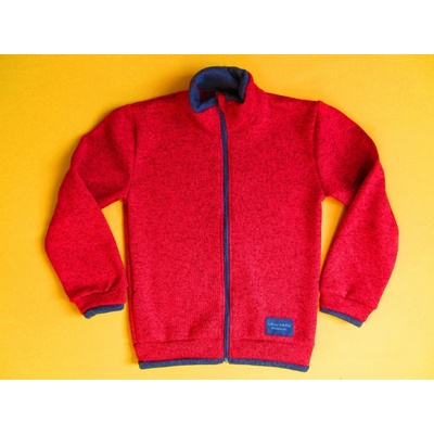 Arex ČR Svetrová mikina New Arex fashion 2 červená+šedá
