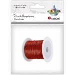 TITANUM Craft-Fun Series floristic wire color: red 20 m 1 pc (24BR0201-4)
