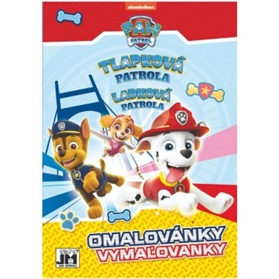 Teddies Tlapková patrola Omalovánky 15 x 21 cm