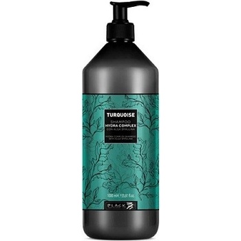 Black Turquoise Hydra Complex Shampoo Posilňujúci šampón s extraktom z morskej riasy 1000 ml