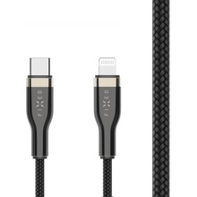 Fixed FIXDB-CL05-BK opletený USB-C/Lightning (PD), MFi, 0.5m, černý