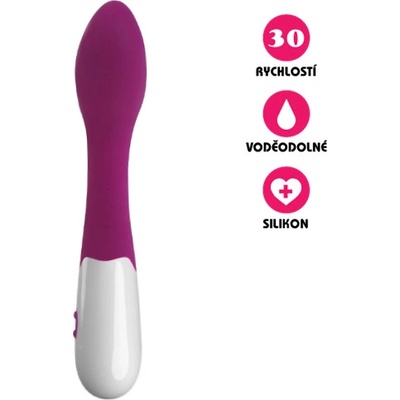 VšeNaSex.cz Silikonový Female G spot Vibe růžový