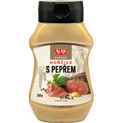 Alba Gurmán Hořčice s pepřem 350 g