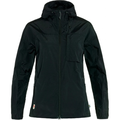 Fjällräven Дамско ветрозащитно яке Fjällräven Women's High Coast Wind Jacket Windproof jacket - Black (118-0187-0113)