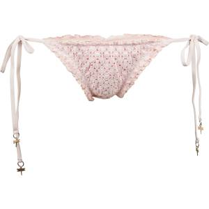 Seafolly Дамско бикини долнище Seafolly Women's Day Dreamer Brazillian Tie Side Bikini bottom - Dustypink - размер 42 (EU) (150-5063-0116)