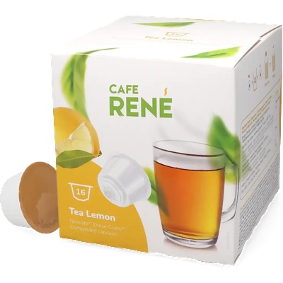 Café René | Чай с лимон - 16 капсули за Dolce Gusto