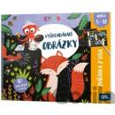 Albi Kvído Vyškrabávací obrázky Zvířátka z lesa