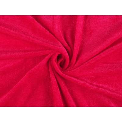 Elastický samet Panné pololesklý, střední, 3 pink