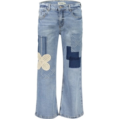 DESIGUAL Дамски дънки Desigual, Размер 36, Цвят Синьо (26SWDD24_AZ5053)