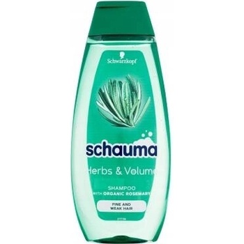 Schwarzkopf Schauma Herbs & Volume šampon pro jemné a zplihlé vlasy 400 ml