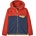 Patagonia Детско поларено яке Patagonia Kid's Micro D Snap-T Jacket Fleece jacket - New Navy with Madder Red (703-4106-0714)