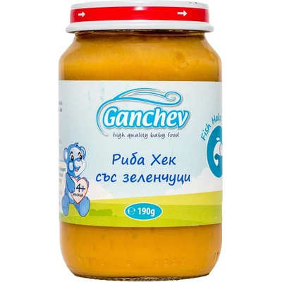 Ганчев пюре риба със зеленчуци -190 г
