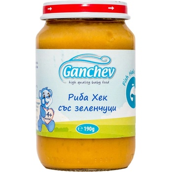 Ганчев пюре риба със зеленчуци -190 г
