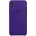 Apple Silicone Case - оригинален силиконов кейс за iPhone X (виолетов)