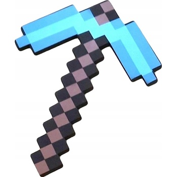 bHome Diamantový krompáč Minecraft 45 cm penový