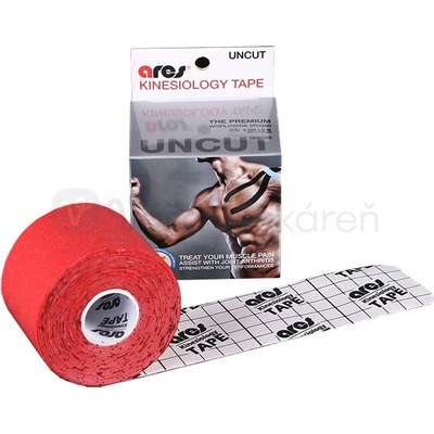 Ares Kinezio tejp červený 5 cm x 5 m