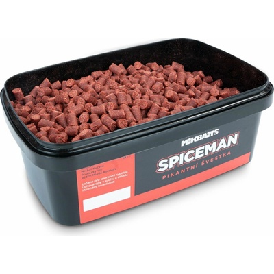 Mikbaits Pelety Spiceman 700g 6mm Pikantní Slivka