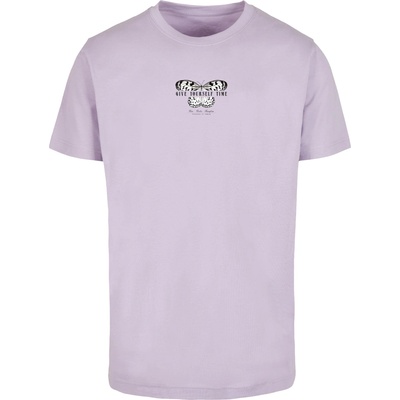 Mister Tee Тениска Give Yourself Time Tee lilac XXLUB-MT3030-00145 - Тъмносив, размер 5XL