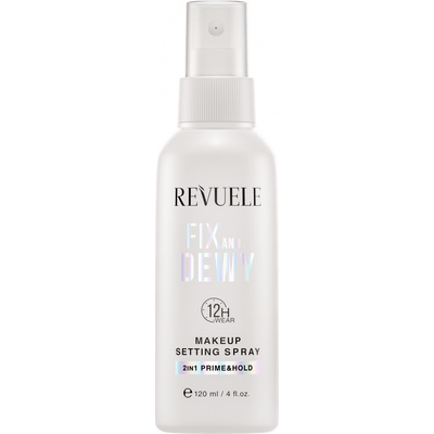 Revuele Makeup Setting Spray Fix And Dewy fixačný sprej na make-up pre rozjasnenie pleti 120 ml