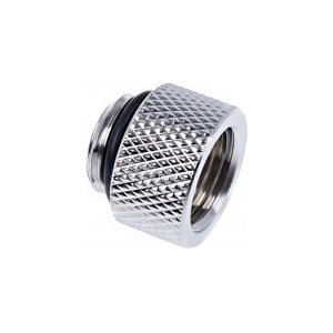 Alphacool Удължител Alphacool Eiszapfen, G1/4 вънжна към G1/4 вътрешна резба, Сребрист (1011184) - mypc