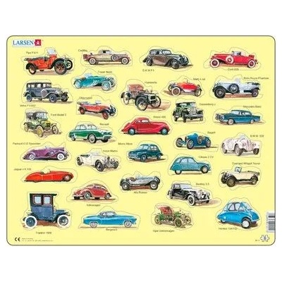 Larsen - Детски пъзел - Коли - 30 части (AK1)