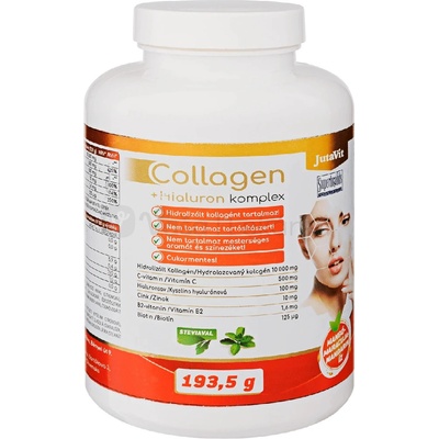 JutaVit Kolagén 10 g + Hyalurón Komplex 193,5 g