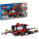 LEGO® City - F1 Pit Stop & Pit Crew with Ferrari Car (60443)