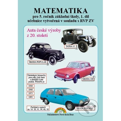 Matematika 5, 1. díl Učebnice čtení s porozuměním