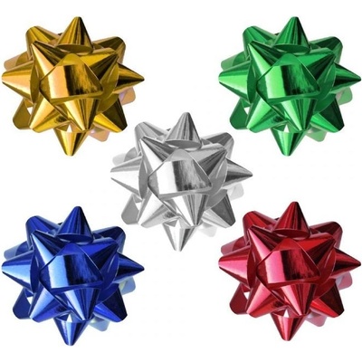 Rozety 8cm Metalické barvy