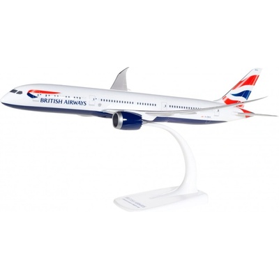 Herpa B787-9 British Airways 2010s colors.United KingdomUnion Jack livery 1:200