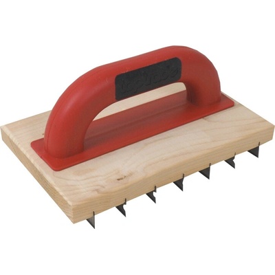 TOPTRADE škrabák na brízolit, PROFESSIONAL, 220 x 140 mm