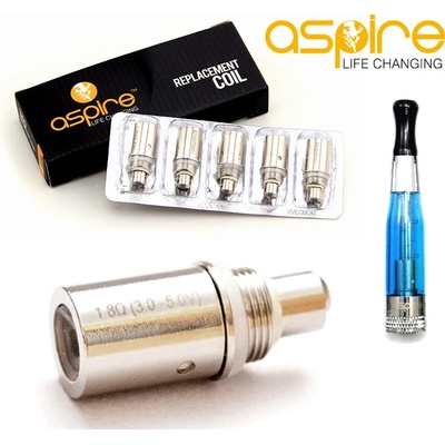 aSpire BVC žhavící hlava aSpire nerez 1,8ohm – Zboží Dáma