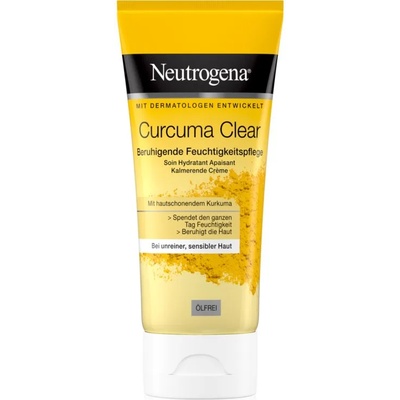 Neutrogena Curcuma Clear успокояващ и хидратиращ крем 75ml