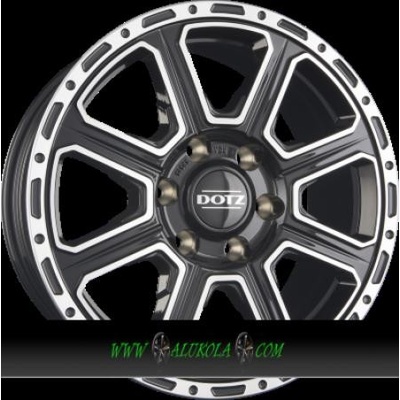 Dotz Kalahari 7x16 6x139,7 ET30 black polished