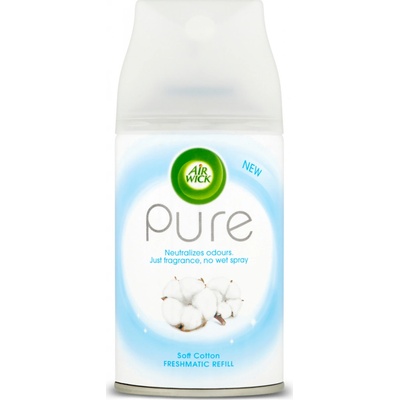 Air Wick Freshmatic Pure náplň do osvěžovače vzduchu Čerstvá bavlna 250 ml