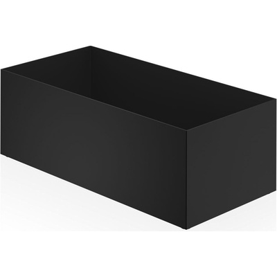 Decor Walther Koupelnová dóza Corner 25 cm černá matná