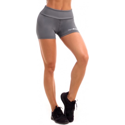 GymBeam dámske fitness šortky Fly By grey