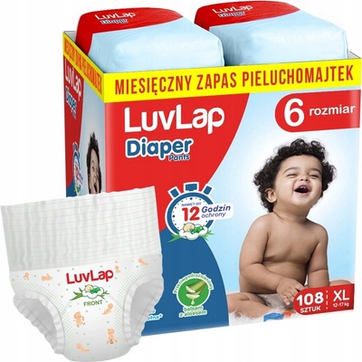 LuvLap Diaper Pants 6 108 ks