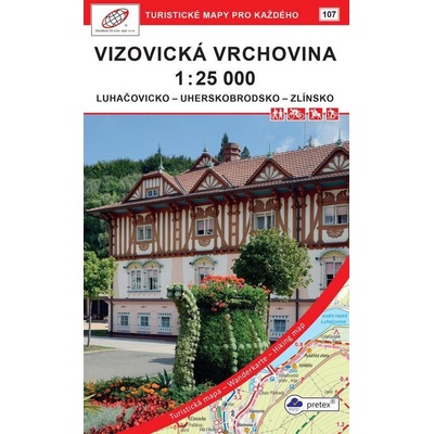 Vizovická vrchovina 1 : 25 000 (2021, 1.vydání, GOL_107)