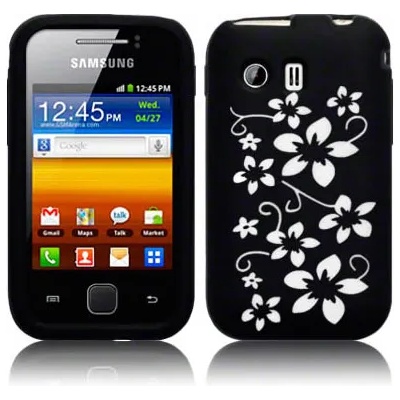 Samsung Galaxy Y S5360 Flora Силиконов Калъф + Протектор