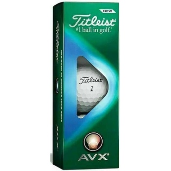Titleist AVX 2022 white 3 ks