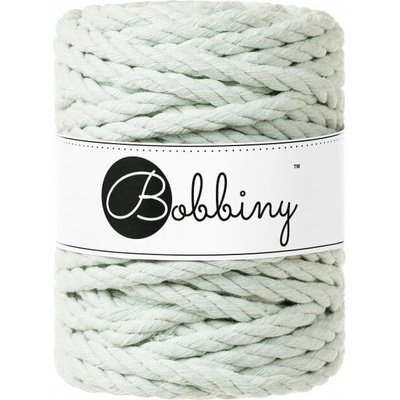 Bobbiny 3PLY Macramé Rope 9 mm 30 m Milky Green юта (TL-E013)