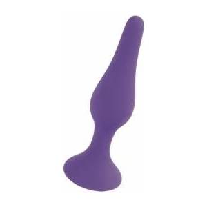  Silicone classic anal plug suction cup 12cm