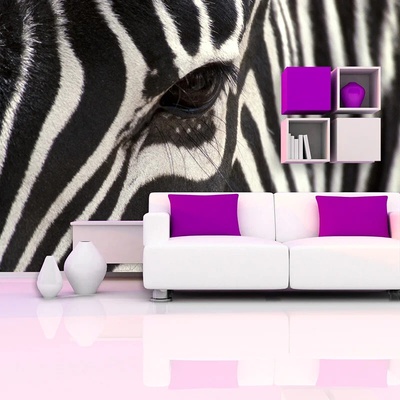 Sablio Tapeta Detail zebra, rozmery 336x220 cm